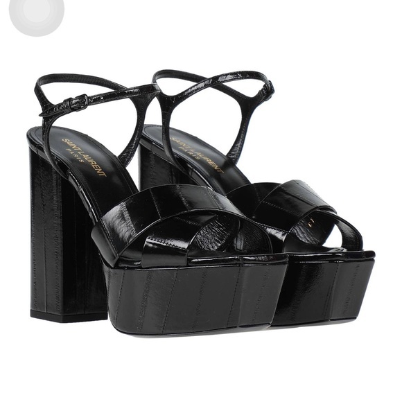 Saint Laurent - Platform Sandals - NEW IN BOX - SOLD OUT - Picture 1 of 4